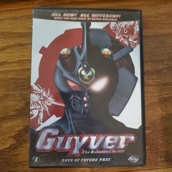Other - Guyver: The Bio-Boosted Armor Vol. 1: Days of Future Past DVD, 2006 + Booklet